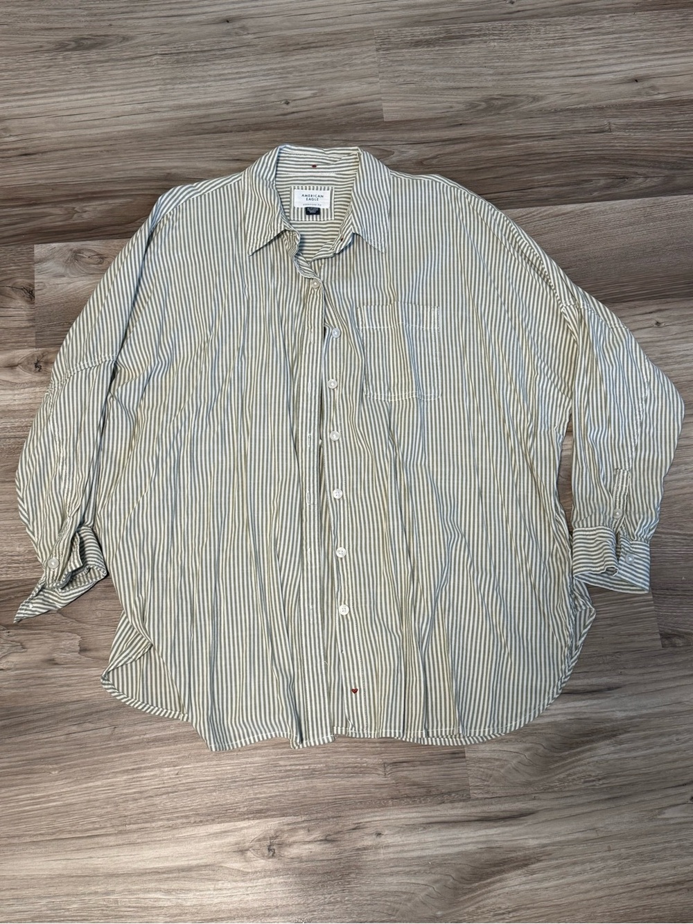 American Eagle Go Big Oversized Shirt